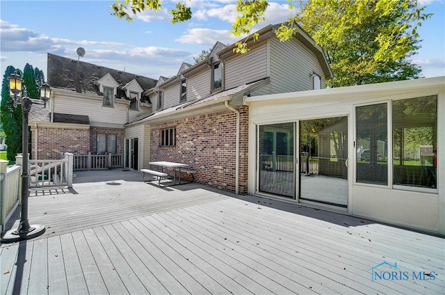 9740 Maumee Western Rd, Monclova, OH 43542 - view of wooden terrace