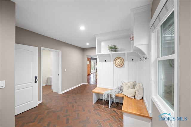 view of mudroom