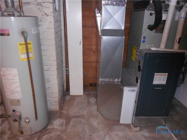 utilities featuring water heater