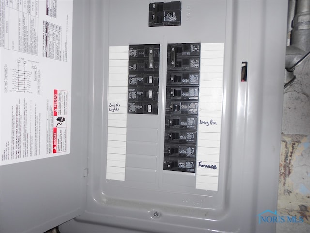 utilities with electric panel