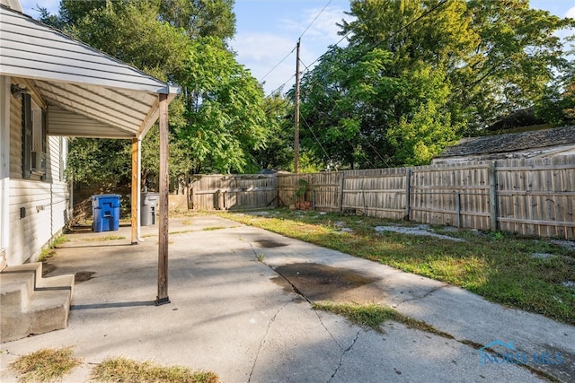 view of patio / terrace