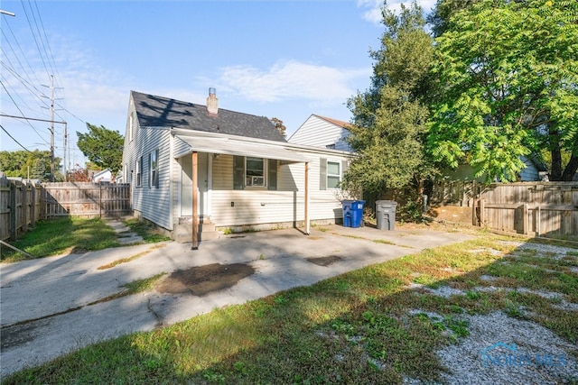 view of rear view of house