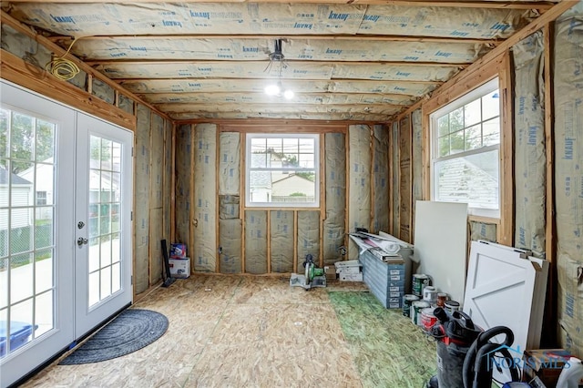 2915 N 109th St, Toledo, OH 43611 - misc room with french doors and healthy amount of natural light