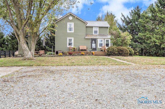 view of front property