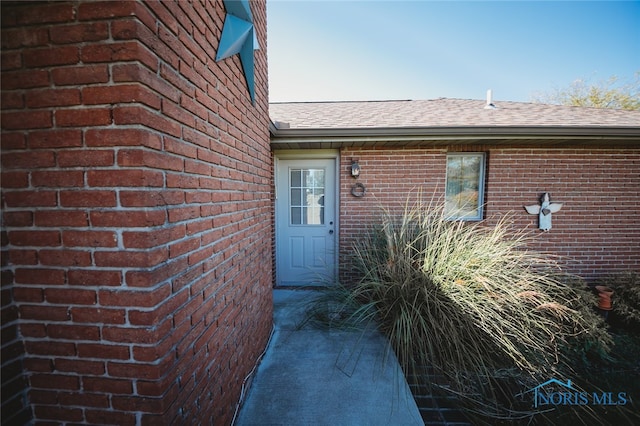 view of entrance to property