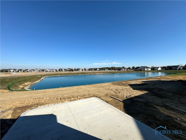 property view of water