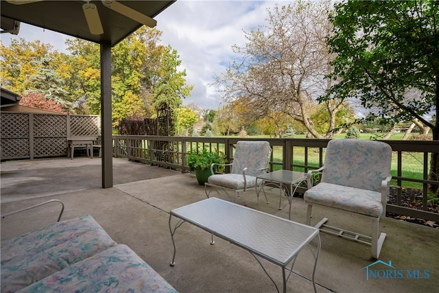 view of patio / terrace