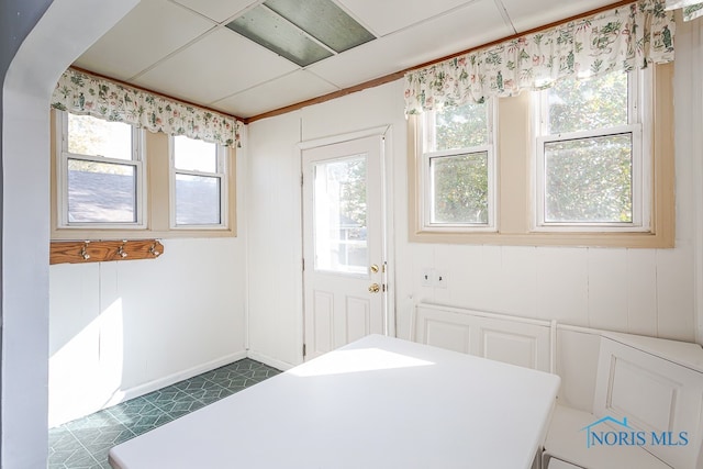 view of tiled bedroom