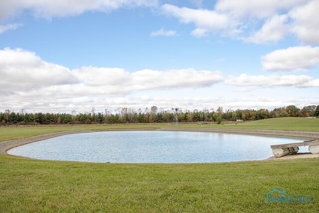 property view of water