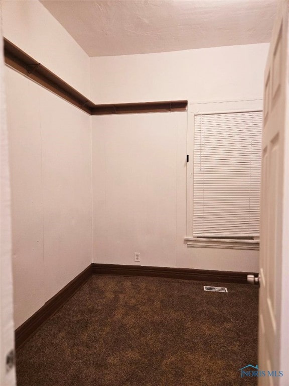 spare room with carpet floors