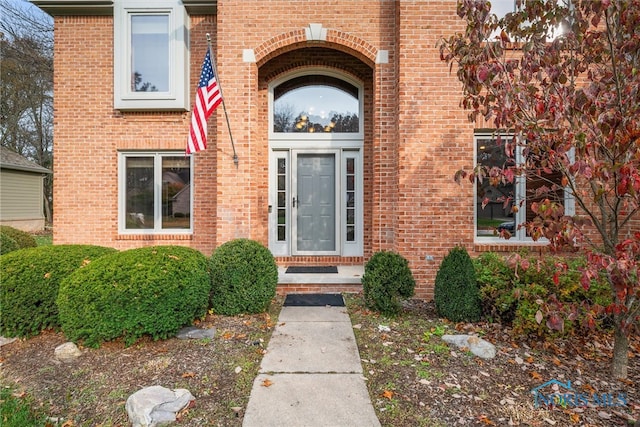 view of property entrance