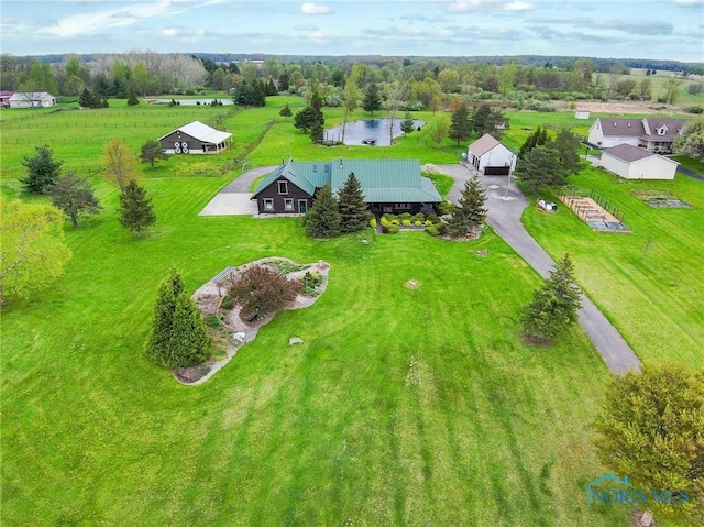 drone / aerial view