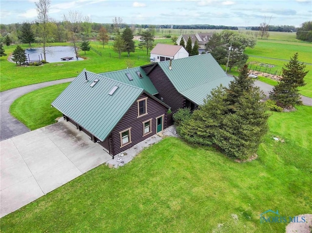 drone / aerial view