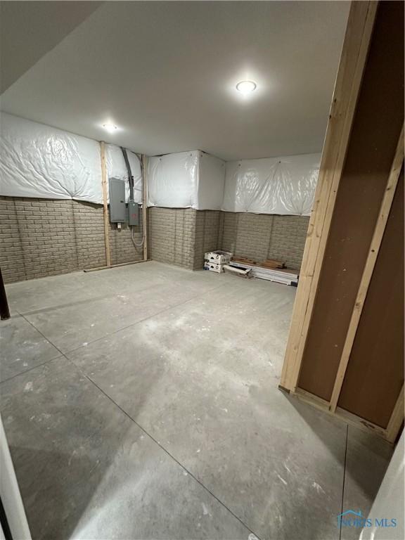 3640 Turtle Creek Dr, Perrysburg, OH 43551 - view of unfinished basement