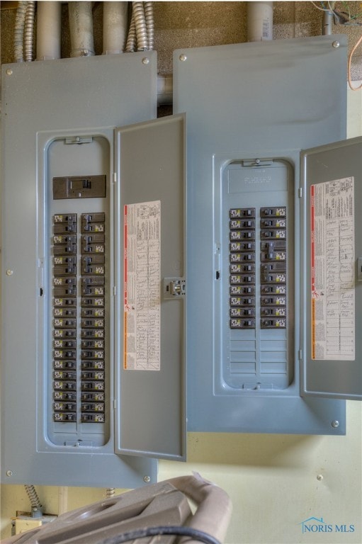 utility room featuring electric panel