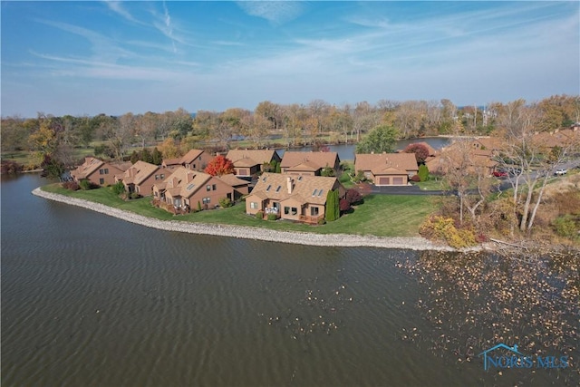 61 N Harbors End Dr, Port Clinton, OH 43452 - aerial view of residential area with a nearby body of water
