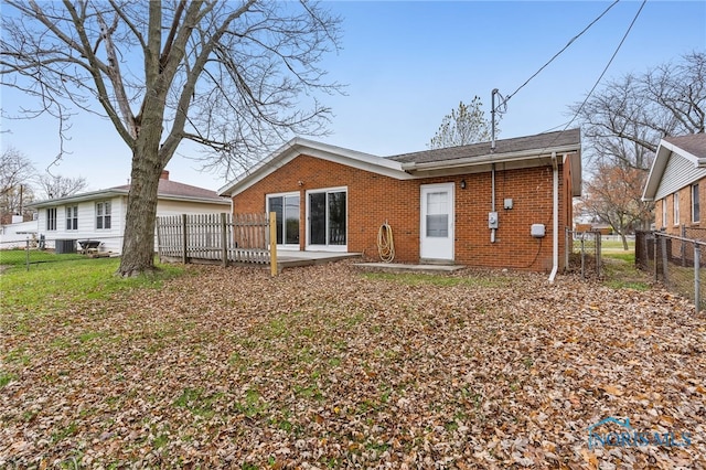 view of rear view of house