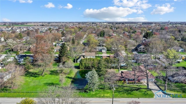1362 Conneaut Ave, Bowling Green, OH 43402 - aerial perspective of suburban area