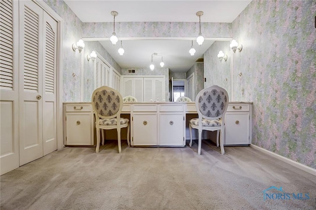1362 Conneaut Ave, Bowling Green, OH 43402 - carpeted office featuring wallpapered walls and baseboards