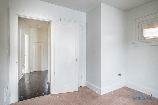 interior space featuring hardwood / wood-style floors