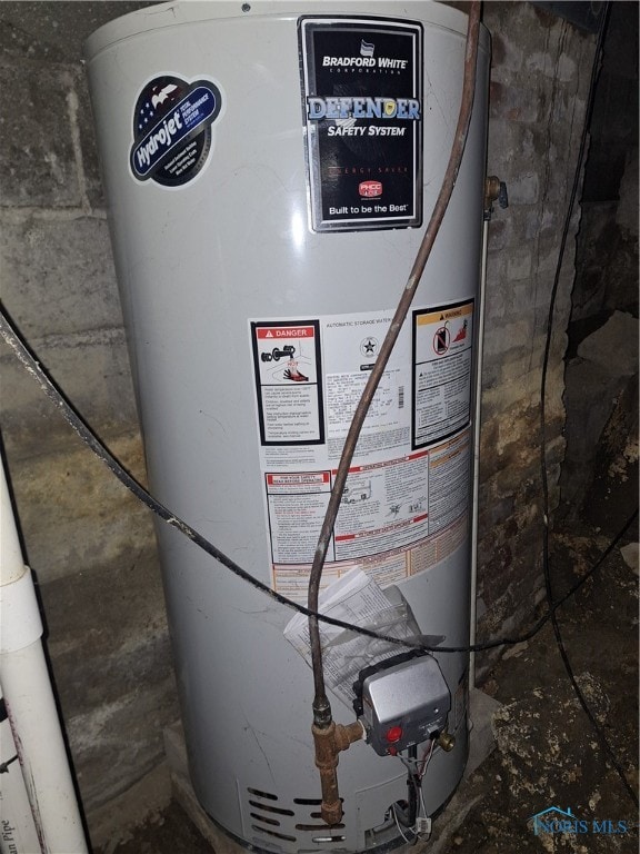 utilities featuring water heater