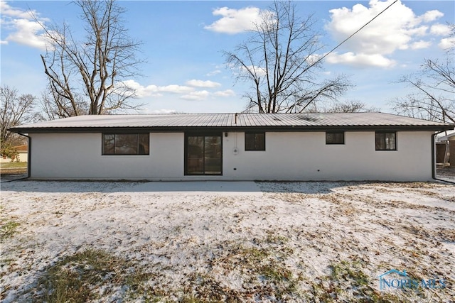 view of back of property