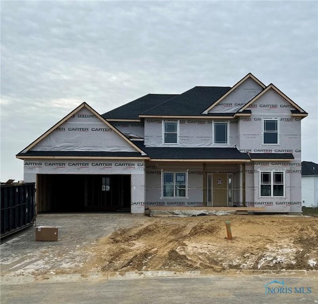 view of property under construction