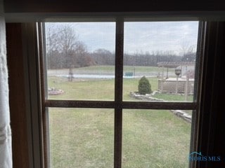 room details with a water view