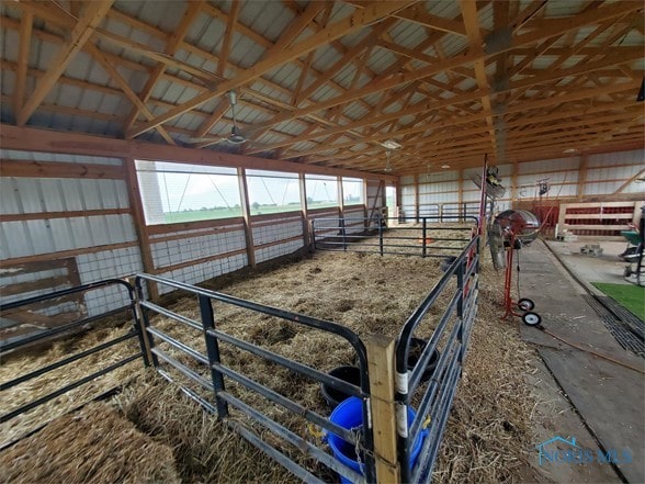 view of stable