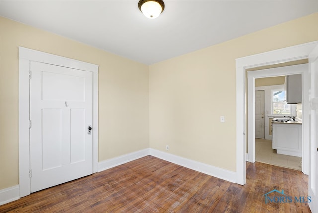 1919 Brookwood Ave, Toledo, OH 43604 - spare room featuring dark hardwood / wood-style floors