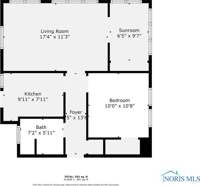 1919 Brookwood Ave, Toledo, OH 43604 - plan
