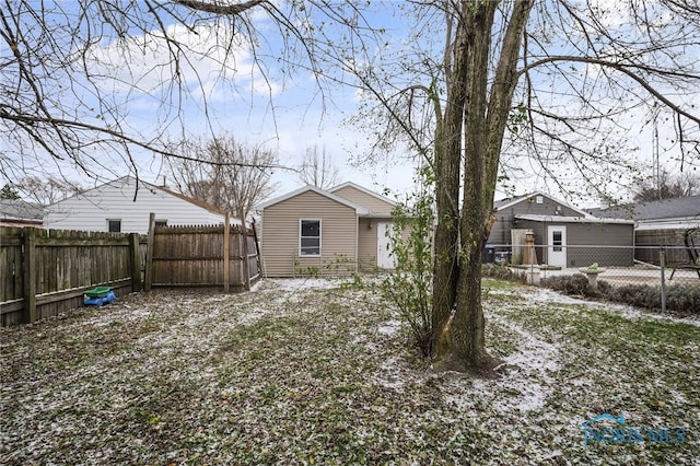 view of rear view of house