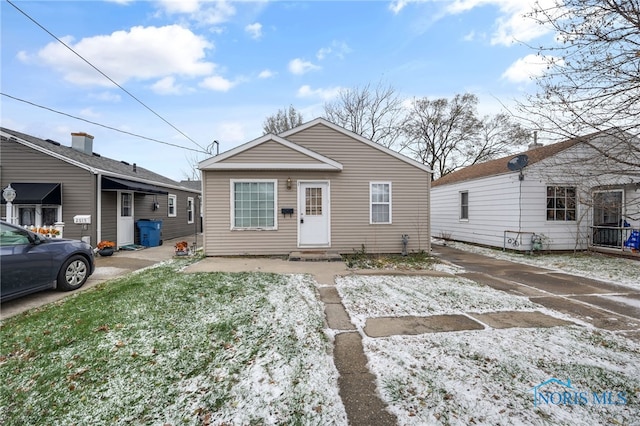2019 Blandin St, Oregon, OH 43616 - view of bungalow-style house