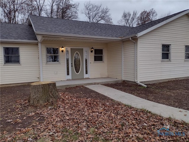 exterior space with covered porch