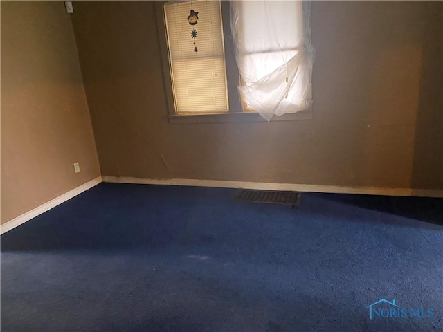 spare room with carpet