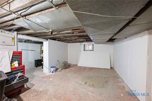534 Acklin Ave, Toledo, OH 43620 - view of unfinished below grade area