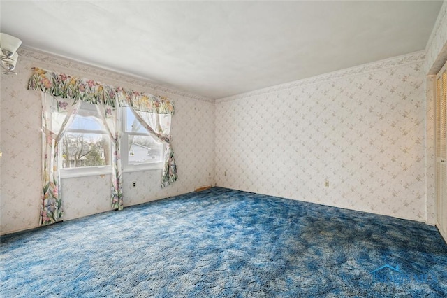 spare room with carpet flooring