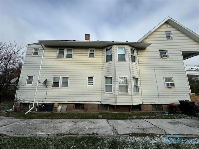 view of back of property