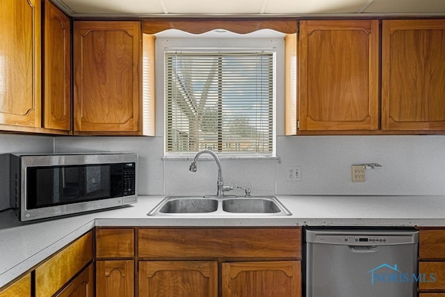 kitchen featuring sink and stainless steel appliances