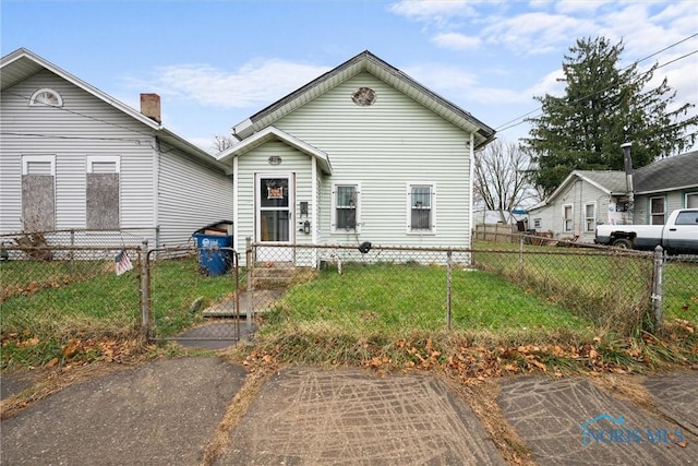 view of bungalow-style house