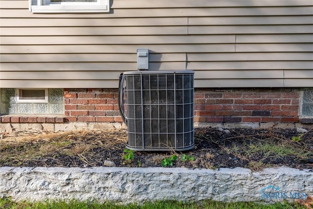 exterior details with cooling unit