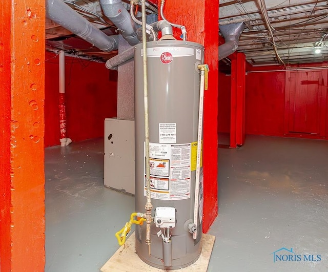 utilities with water heater