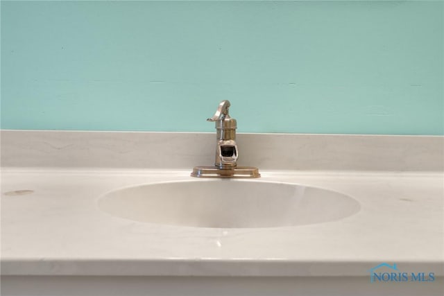 interior details featuring sink