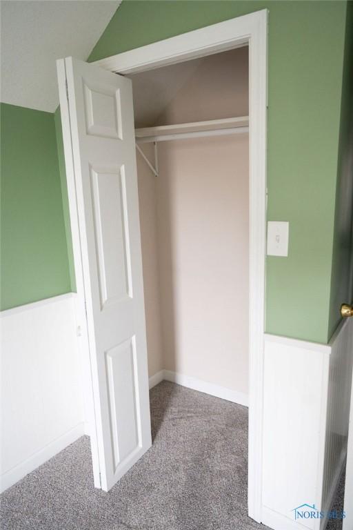 view of closet