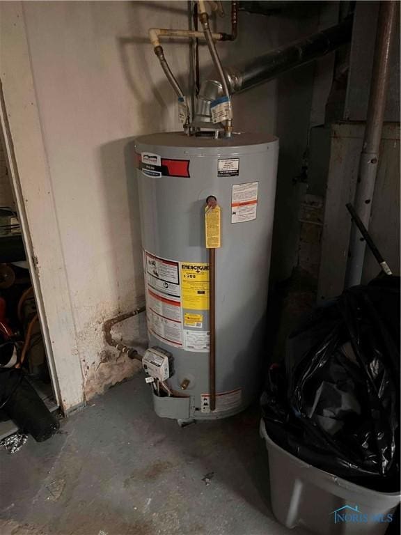 utilities with gas water heater