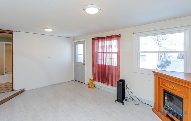 interior space featuring plenty of natural light