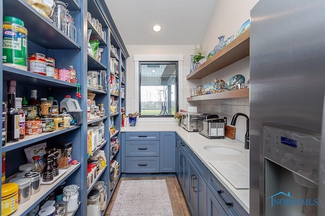 pantry with sink