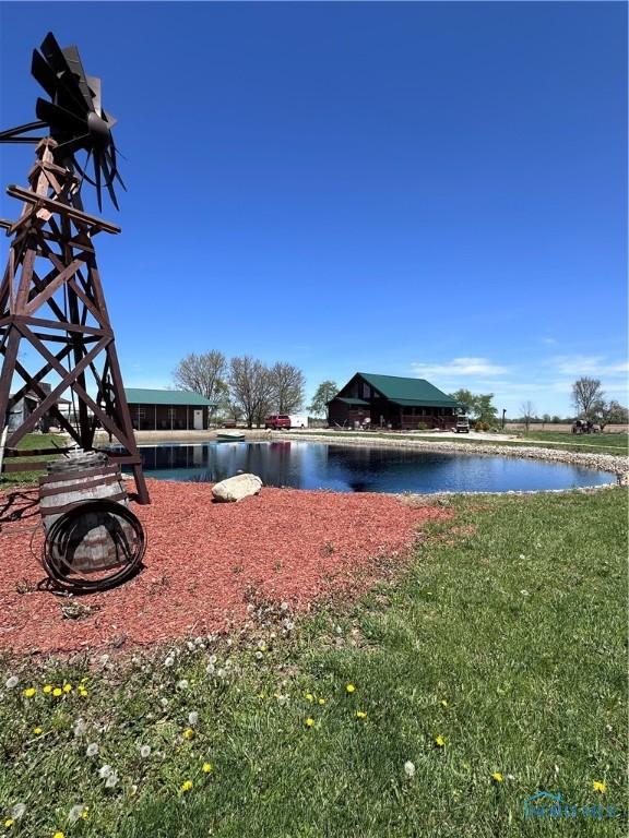 view of water feature