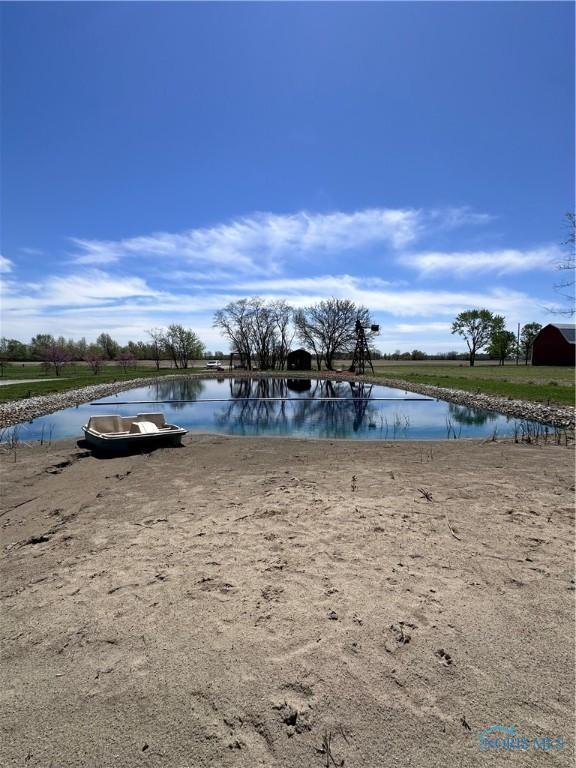 view of water feature