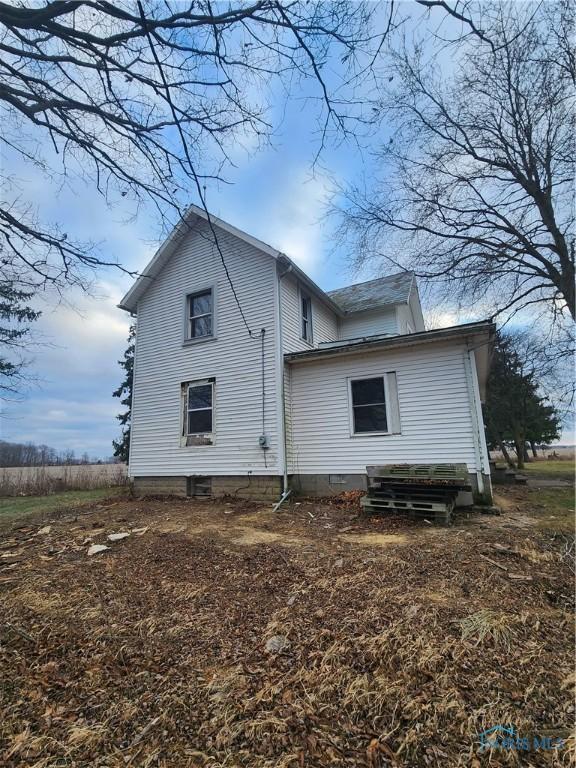 view of rear view of house